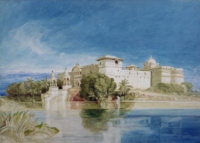 Perawa Palace, Malwa, Central India by John Sell Cotman